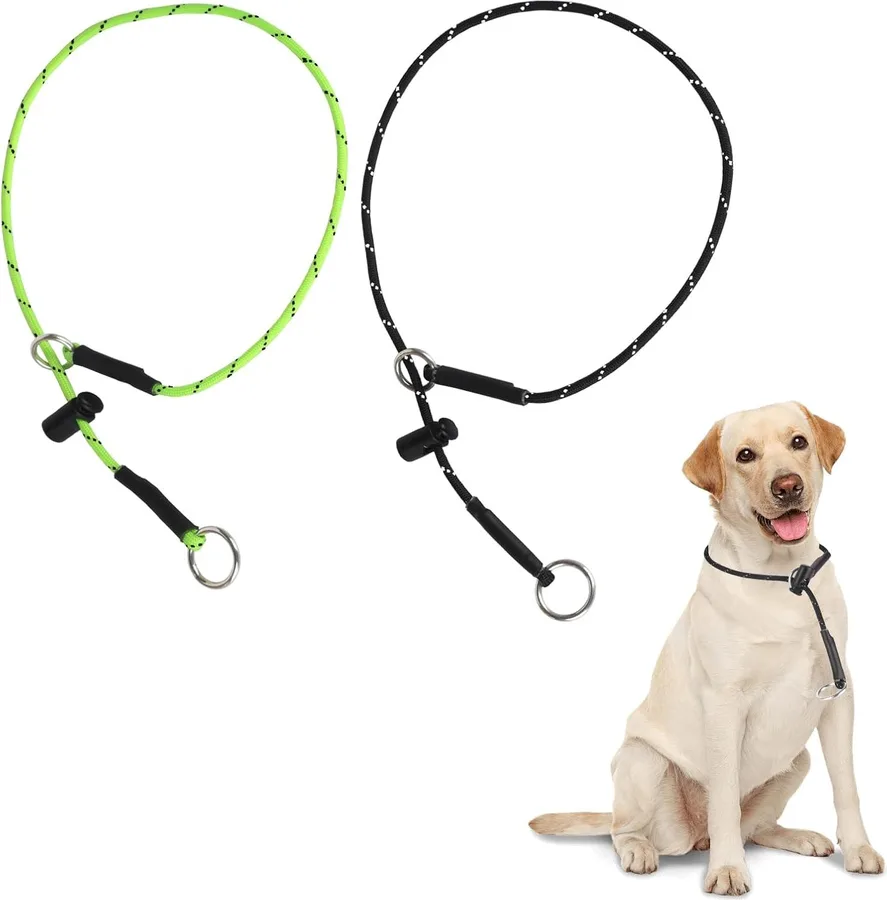 Two rope slip collars with stoppers